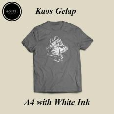 Custom Kaos Gildan Sablon Dtg A4 Satuan Desain Bebas Kaos Gelap - Dhg0cp