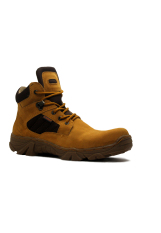 Cut Engineer Safety New Tactikal Boots Iron Suede Tan
