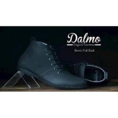 Dalmo Brodo Full Black / Sepatu Murah / Diskon / Casual / Formal / Boots / Touring / Tracking / Adventure / Promo