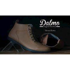 Dalmo Brodo Ventura Coklat Sole Hitam / Sepatu Murah / Diskon / Casual / Formal / Boots / Touring / Tracking / Adventure / Promo