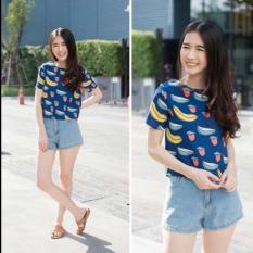 Damai - baju atasan T-shirt Havana banana - tumblr tee