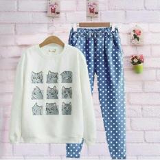 Damai fashion - baju set wanita narnia - konveksi tanah abang