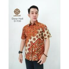 Danar Hadi Hem Batik Reguler Fit 1130 Orange Cream