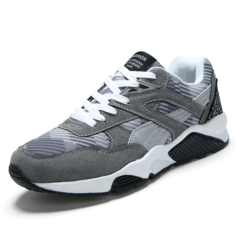 DanJi 'S Busana Kasual Pria Renda Lari Sepatu Sneakers Kulit/Mesh 7 Warna