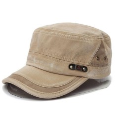 Dapat Disesuaikan Kilas Balik Pria Wanita Army Plain Hat Bisbol Cadet Militer Olahraga Topi-Internasional