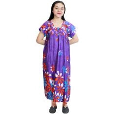 Daster Batik, Daster Lengan Pendek, Baju Tidur, Piyama, Kancing, Daster Bumil, Daster Busui (DPT001-59)