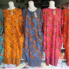 DASTER BATIK LENGAN 3/4 / DASTER BUSUI KANCING DEPAN / GROSIR DASTER BATIK MURAH CANTIK