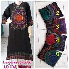 daster gamis hitaman XXL : LD 106-108