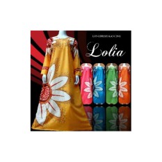 Rora batik - daster gamis Lolia: LD 106-108