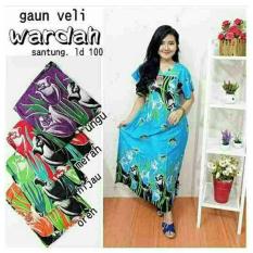 Daster Gaun Veli Wardah Dress Batik Baju Hamil Busui Kado Daily Cute