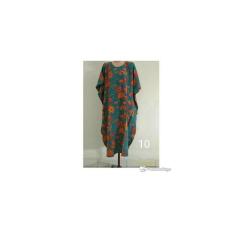Daster Jumbo Pendek Batik Kencana Ungu / Daster Kalong / Daster Lowo
