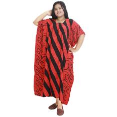 Daster Kalong, Lowo, Kelelawar Jumbo Batik Cap Pekalongan, Baju Tidur, Piyama, Leher Kerut (RDT002-04)