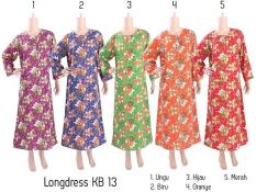 Daster Lengan Panjang Daster Batik Grosir Baju Tidur Longdres KB 13