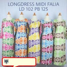 Daster Longdress Falia / Daster Lengan Panjang / Daster Kancing Murah - Eb7dc5