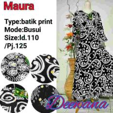 Daster Longdress Gamis Gaun Batik Baju Hamil Busui Jumbo Kado Lebaran