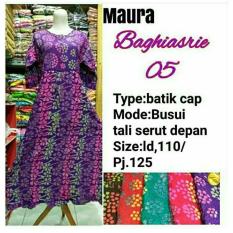 Daster Longdress Gamis Gaun Batik Baju Hamil Busui Jumbo Kado Unik Oke