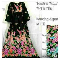 Daster Longdress Markisa Gamis Gaun Batik Muslim Baju Hamil Busui Set