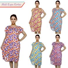 BUY 1 GET 5 DASTER MIDI KUPU KERTAS/BAJU TIDUR/BAJU SANTAI/BAJU HAMIL/DASTER