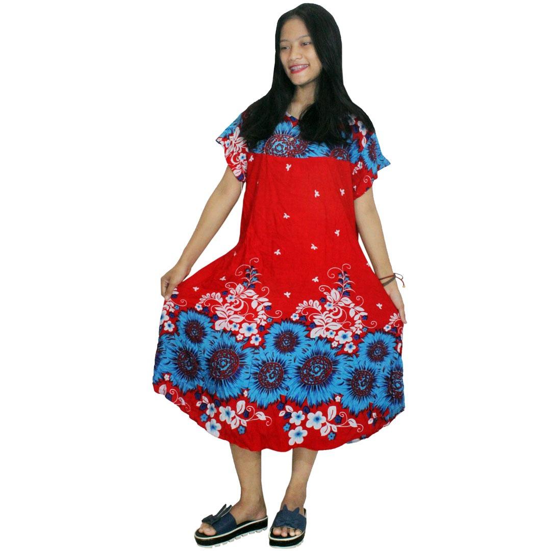 Daster Payung, Klok Batik, Baju Tidur, Piyama, Kancing, Daster Bumil - Busui (DPT005-37)