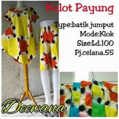 Daster Setelan Celana Kulot Hotpant Batik Baju Tidur Hamil Dewasa Bali