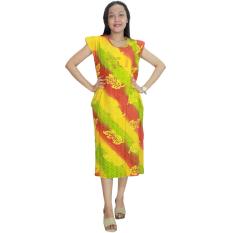 Daster Yukensi Batik cap Pekalongan, Baju Tidur, Piyama, Leher O (RDT006-01)
