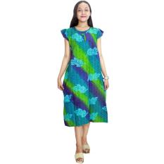 Daster Yukensi Batik cap Pekalongan, Baju Tidur, Piyama, Leher O (RDT006-01)