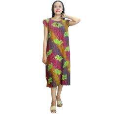 Daster Yukensi Batik cap Pekalongan, Baju Tidur, Piyama, Leher O (RDT006-01)