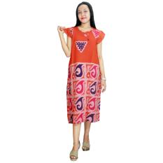 Daster Yukensi Batik cap Pekalongan, Baju Tidur, Piyama, Leher O (RDT006-03)