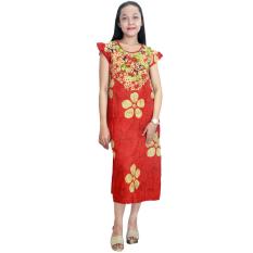 Daster Yukensi Batik cap Pekalongan, Baju Tidur, Piyama, Leher O (RDT006-04)