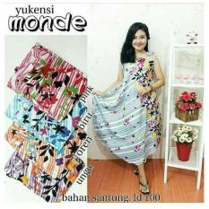 Daster Yukensi Monde Dress Gaun Batik Baju Hamil Busui Kado Cantik Set