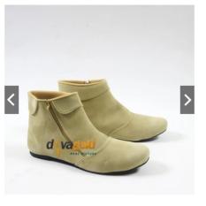 DAVAGOLD SEPATU WANITA BOOTS SUEDE //MURAH//BARU // BKD.02