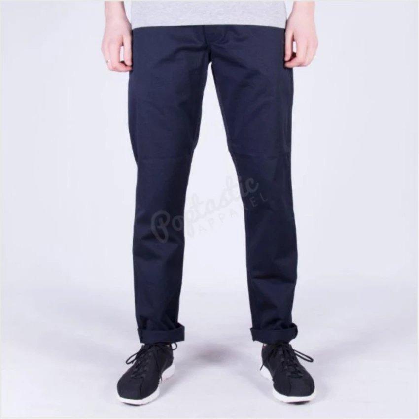 Daveriad Celana Chino Pria Slim Fit