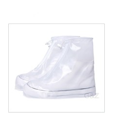 Dawu Jual Panas Uniseks Pria dan Women's Menebal Tahan Aus Air-Tahan Hujan BOT Sepatu Sarung-Putih -Internasional