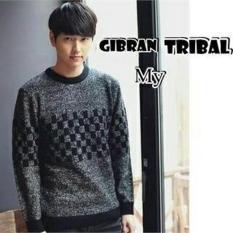 DEcTionS Sweater Rajut Pria Gibran Tribal