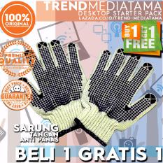 Deli Gloves Universal Anti Panas Serba Guna - Heat Resistant - Sarung Tangan Masak / Kerja Pabrik / Sepeda Motor / Musim Dingin Free Sarung Tangan
