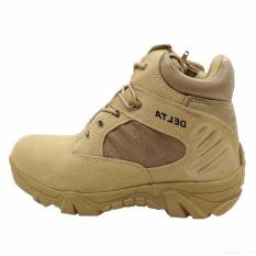 Delta Sepatu Army Tactical Shoes Tracking Pendek - Coklat