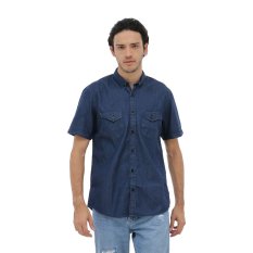 Denim Inc Noel 523 Kemeja Kasual Pria - Denim