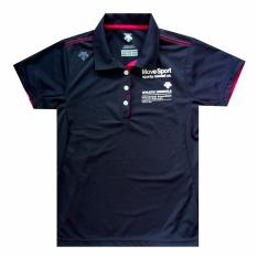 DESCENTE Women's Polo shirt SUNSCREEN Polo DAT-4621 Navy - Kaos Polo Sport Wanita