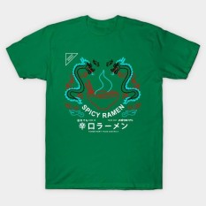 Destiny 2 Pedas Ramen Shop T-Shirt Pria Lengan Pendek Katun Kaos-International