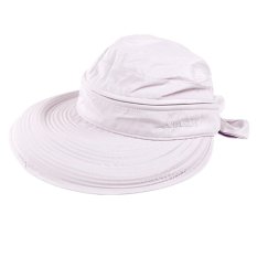 Dilepas Wanita Golf Musim Panas Anti Sinar UV Lebar Visor Simpul Pita Di Sekeliling Pantai