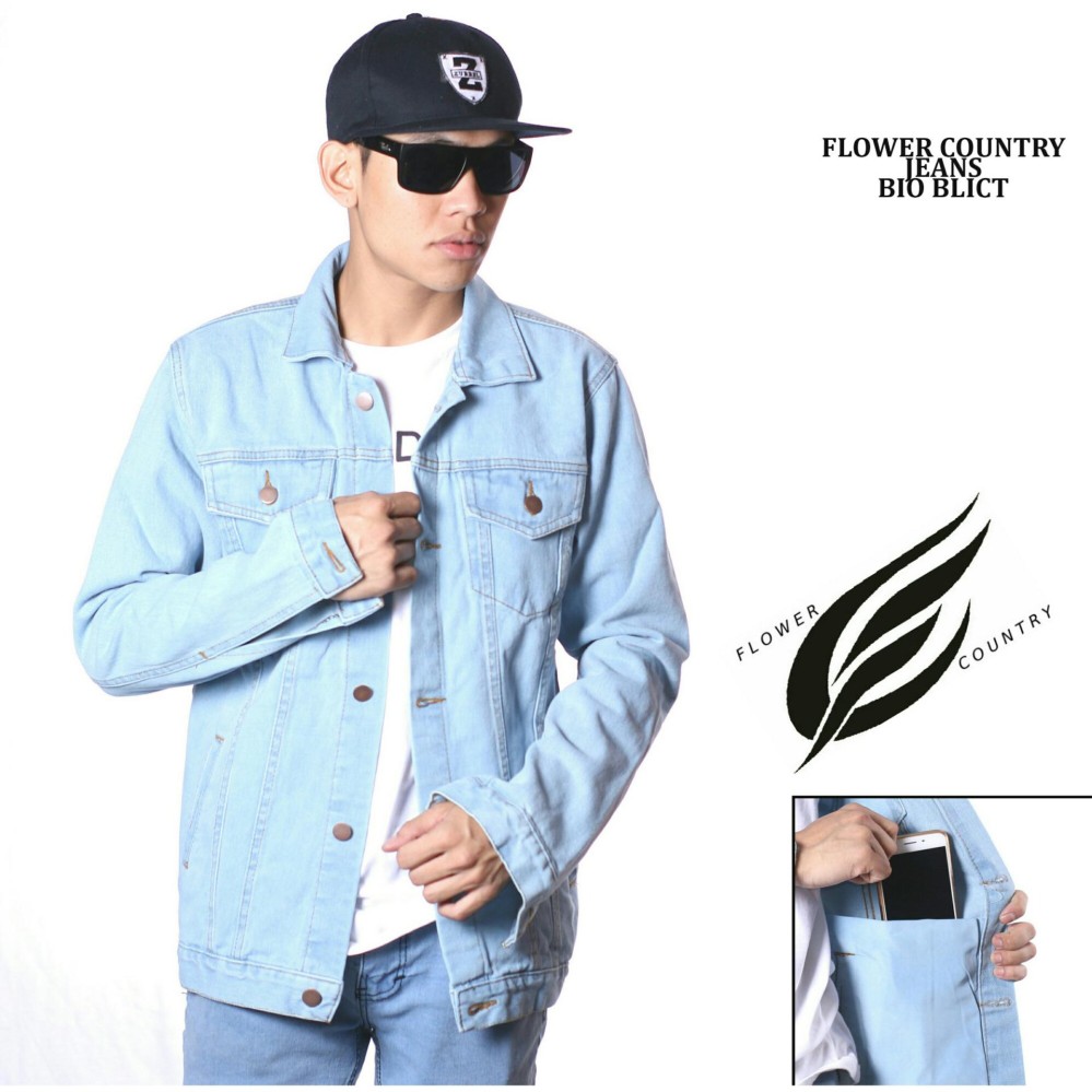 DFS-FC JAKET JEANS DENIM PRIA