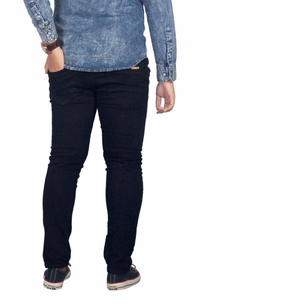 Dgm_Fashion1 Celana Jeans Panjang Hitam Murah Merah /Celana lepis/Celana Jeans Skinny Pria/Celana Panjang/ Celana Pria/Celana Casual/celana denim/celana jeans hitam/jeans polos /CELANA JEANS PENSIL JS 2012 Hitam