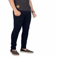 Dgm_Fashion1 Celana Jeans Skinny Hitam Polos Panjang /Celana lepis/Celana Jeans Skinny Pria/Celana Panjang/ Celana Pria/Celana Casual/celana denim/celana jeans hitam/jeans polos /CELANA JEANS PENSIL JS 2000 Hitam