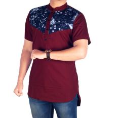 Dgm_Fashion1 Kemeja Polos Marun Long Line/ Kemeja Young Lex/Kemeja Coco/Kemeja Muslim/Baju Coco/Kemeja Flanel/Flanel Woll/Kemja Men/Kemeja Casual/Kemeja Distro/Kemeja Pantai/Kemeja Formal/Kemeja Pria/Kemeja Polos/Kemeja Batik PN 5393 Marun