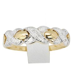 Diamondku - Cincin Berlian Emas Kuning DR2907-9YG - Kuning-Gold