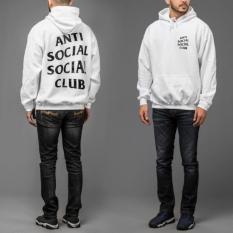 Digizone Jaket Sweater Hoodie Anti Social Social Club Unisex Best Seller - White