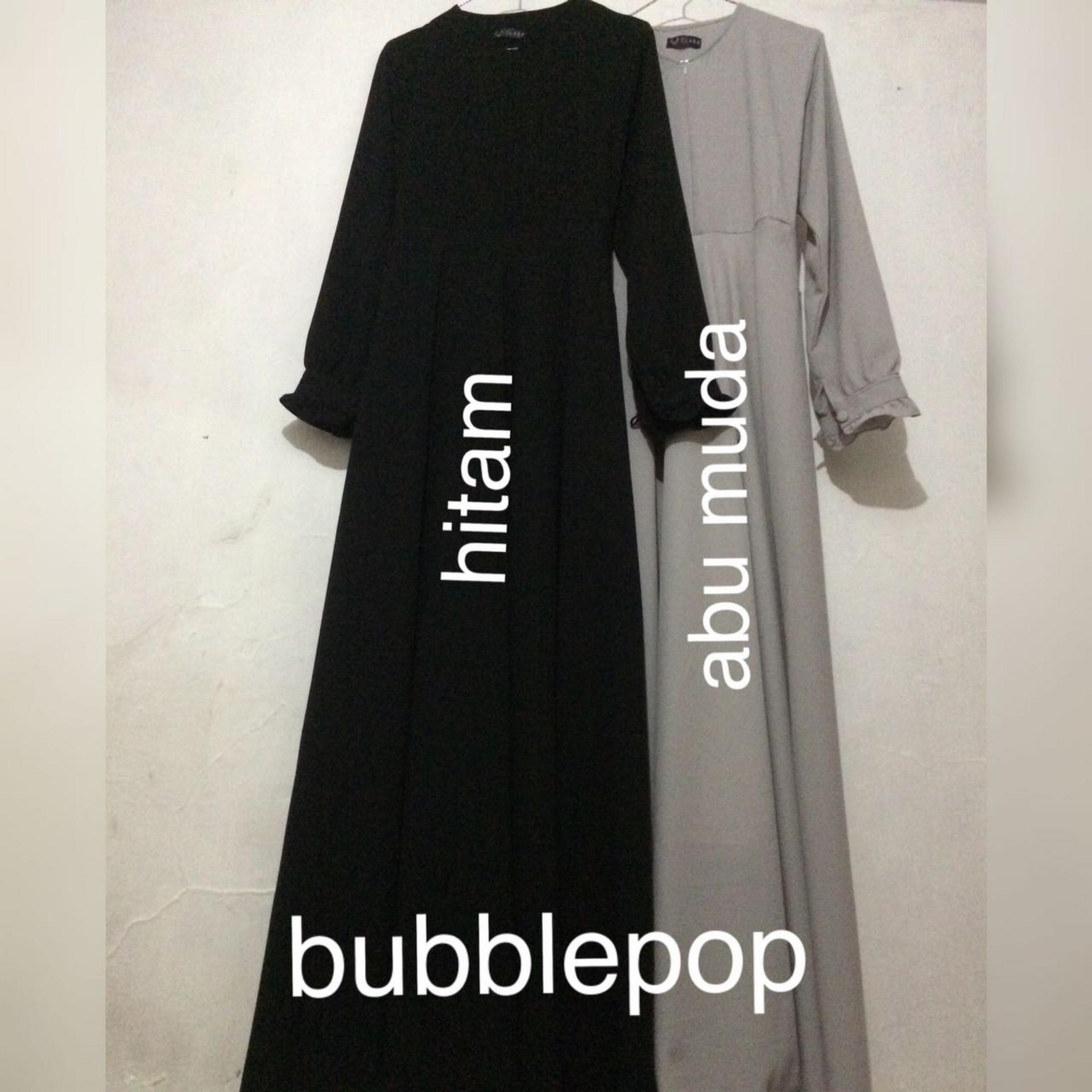 Adzra Diskon!!! Sale!!! Promo Gamis Murah/Gamis wanita/Busana muslim/Gamis syar'i Bubblepop Premium