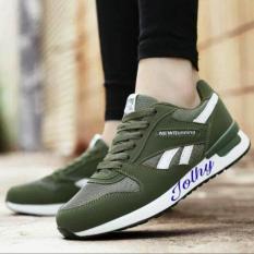 Diskon sepatu santai / Sepatu jogging murah / Sepatu keren hijau