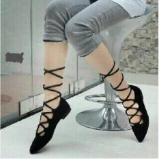 diskon sepatu wanita Flat Shoes Tali Ballerina SDB51