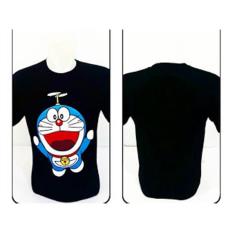 Disro Collection - kaos Disro T-SHIRT Doraemon 100% Spandex Rayon All Size Kaos Hitam, Biru Dongker Bisa Dipake Pria Dan Wanita T-SHIRT Disro collection
